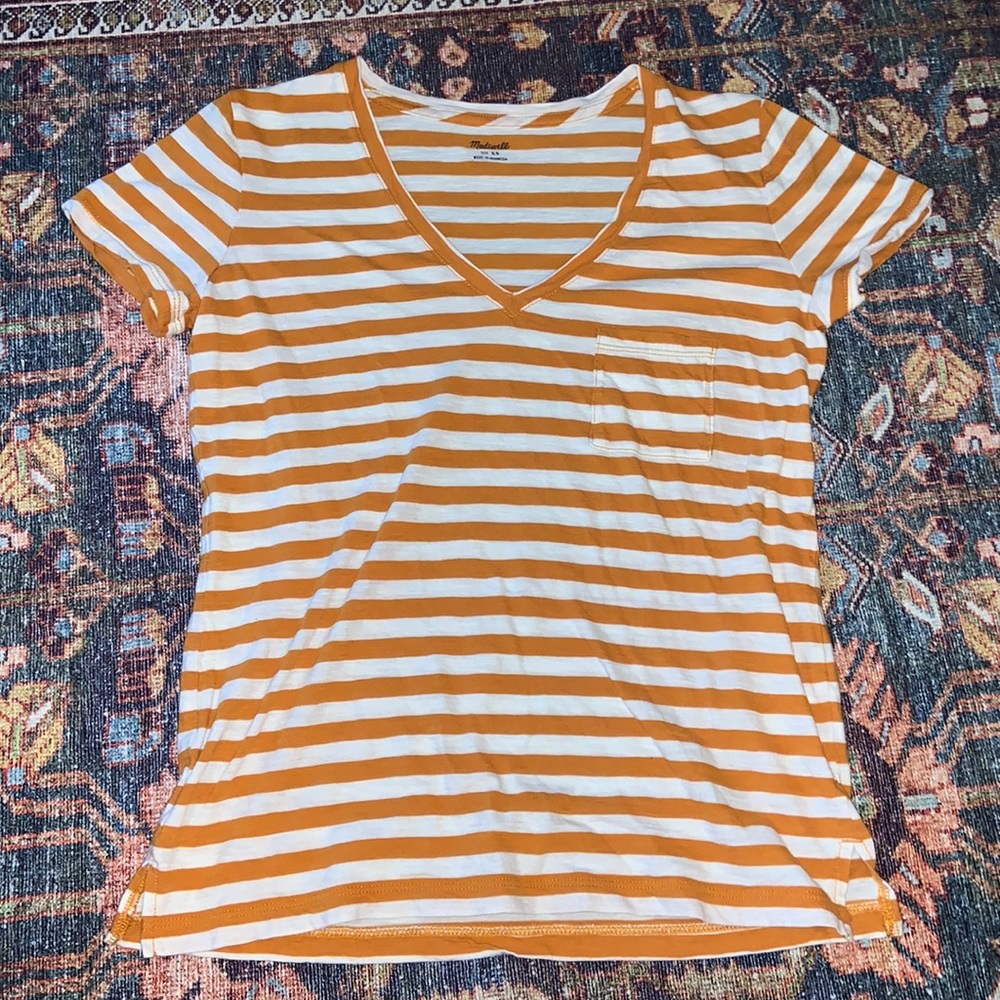 Like new Madewell Striped T shirt XS
